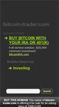 Mobile Screenshot of bitcoin-trader.com